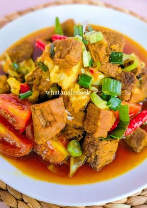 Foto resep Tongseng Daging Sederhana