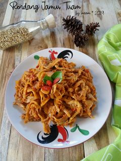 Foto resep Rendang Jamur Tiram