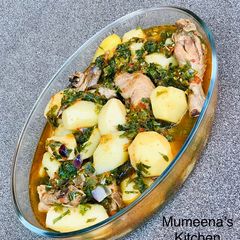 A picture of Potatoes porridge.