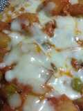 Leftover Rice Pizza