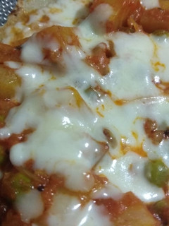 A picture of Leftover Rice Pizza.