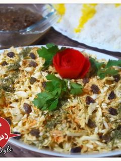 عکسی از دستور سالاد کلم رستورانـی