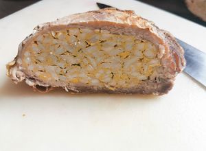 Tojással töltött dagadó - Debreceni Bogdán pecsenye recept fotója