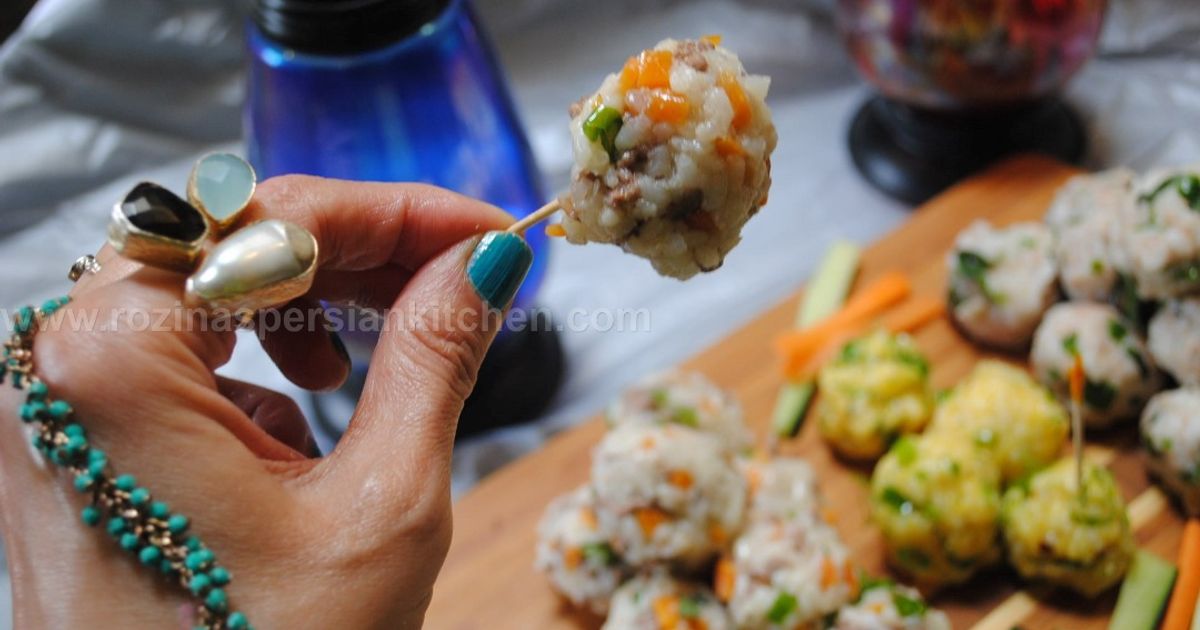 Rozina Rice Rice Balls Recipe by Rozina Dinaa - Cookpad