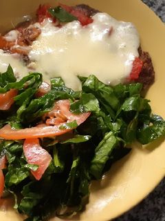 Una foto de Milanesas a la napolitana