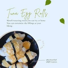 A picture of Tuna & Egg Rolls Recipe.
