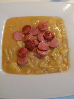 Zöldbabfőzelék recept fotója