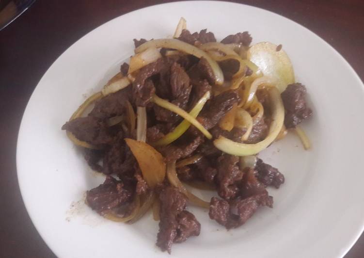 Daging teriyaki/ beef teriyaki