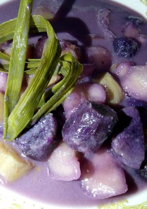 Foto resep Kolak ubi ungu