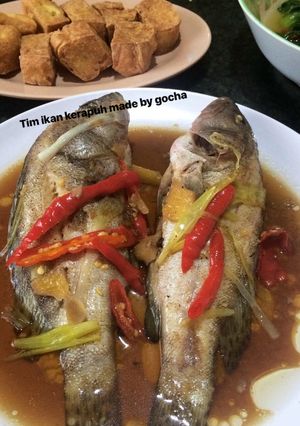 Foto resep Tim Ikan Kerapu Ala Gocha