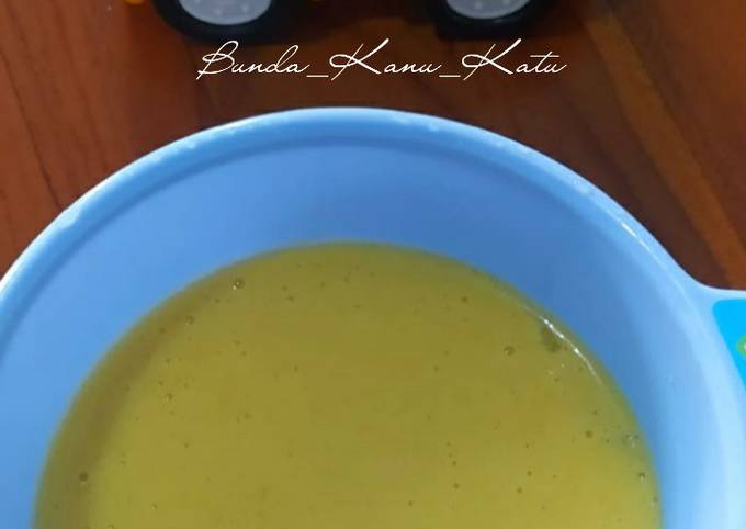 Menu 1 MPASI 6 bulan