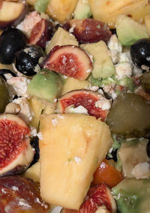 Una foto de Ensalada de frutas