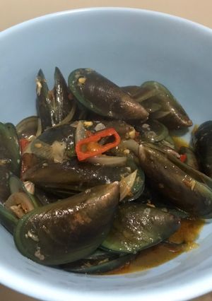 Foto resep Kerang Hijau Saus Tiram