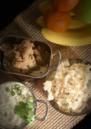 A picture of Sama/ moraiya khichdi/farali.