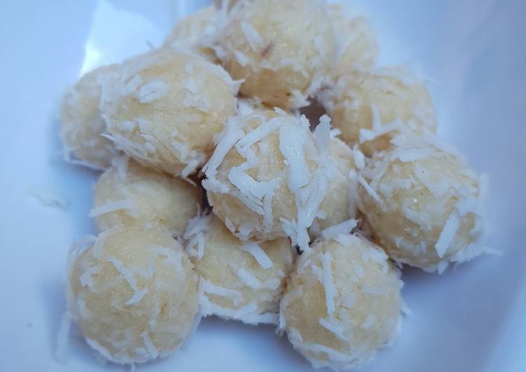 Simple Way to Prepare Super Quick Homemade Coconut ladoo