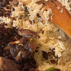 A picture of Afghani polav ….