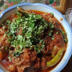 A picture of Mutton karahi.