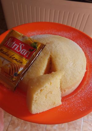 Foto resep Bolu kukus nutrisari🍯🍋