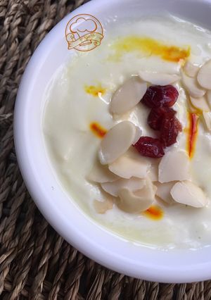 صورة لوصفة محلبية الزعفران
