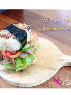 Foto resep Rice Burger chicken Teriyaki