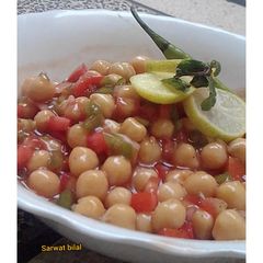 A picture of Chick Pea Salad.