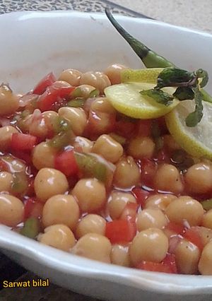 A picture of Chick Pea Salad.