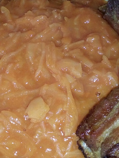Paradicsomos káposzta sült oldalassal recept fotója