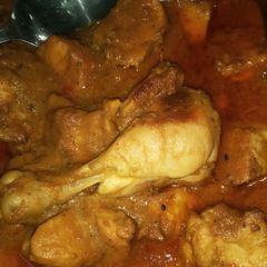 Chicken karahi A picture of Chicken karahi.