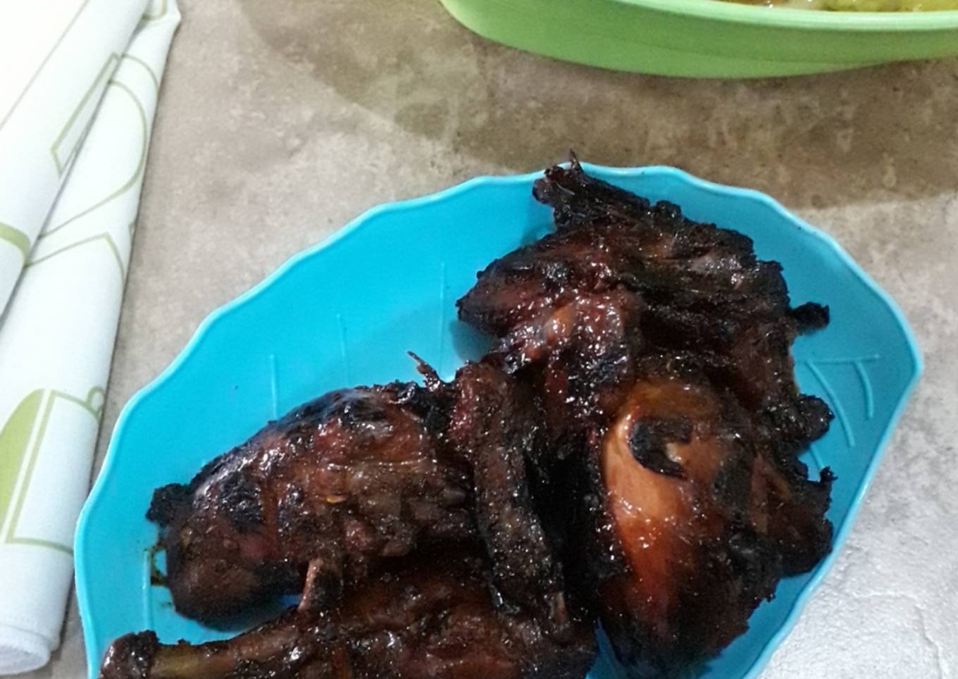Ayam bakar pedas manis