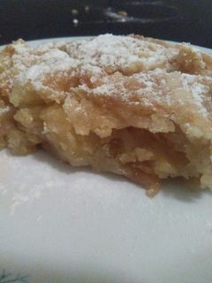 Una foto de Torta crujiente de manzana
