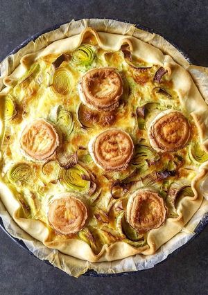 Une photo de Quiche Poireaux-Chèvre