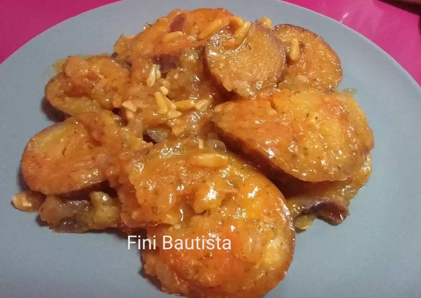Berenjena en salsa