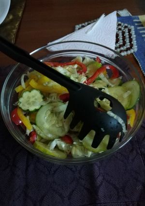 A picture of Cucumber salad.