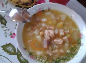 Una foto de Mondongo colombiano