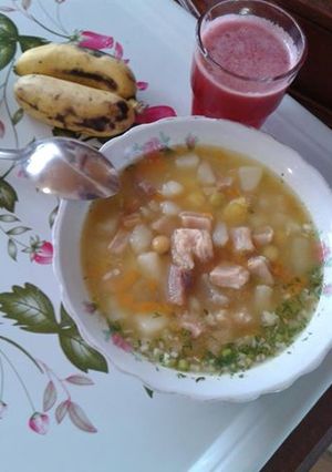 Una foto de Mondongo colombiano