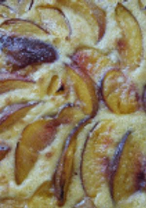 Une photo de Tarte aux brugnons de  l'ardèche