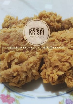 Foto resep Ayam Kentaki Krispi Anti Gagal Renyah Tahan Lama