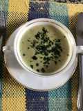 Crema de brócoli y papas