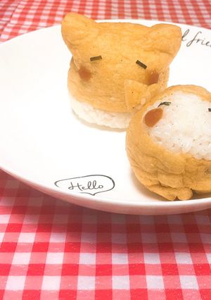 รูปของ ข้าวปั้น โอนิกิริ แฮมเตอร์ ง่ายๆ🐹