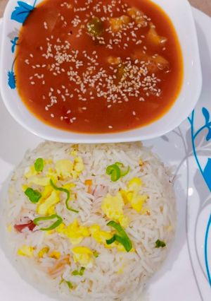 A picture of Chicken Manchurian.