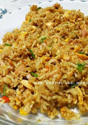Foto resep Nasi goreng kari