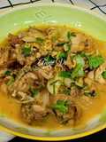 Ếch kho hành tây rau răm