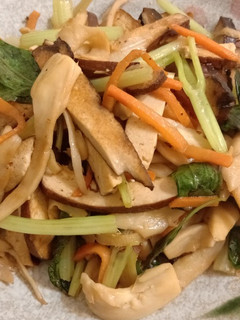 炒杏菇豆乾（全素） 的食譜成品照片