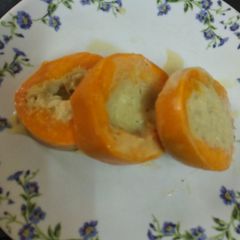 A picture of Stuffed Mango kulfi.
