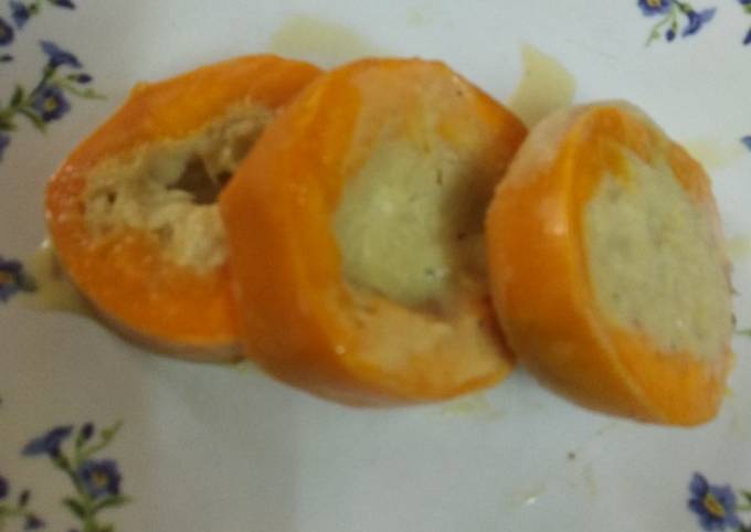 Steps to Prepare Delicious Stuffed Mango kulfi