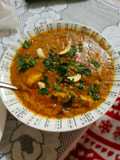 Indiai, tejsajt tejszínes kesudios alap (Shahi Paneer)