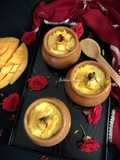 Mango Bhapa Doi (Steamed Mango Yoghurt)