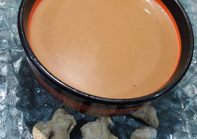 Recipe of Homemade Dry ginger tea