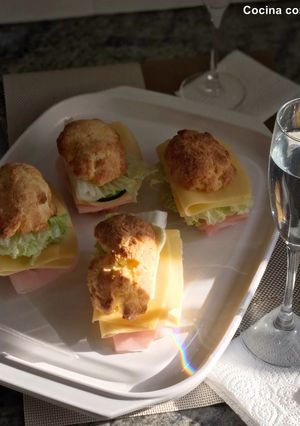 Una foto de Sandwich de Pan de Chipa en 25 Min