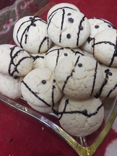 عکسی از دستور کوکی نشاسته ذرت😍